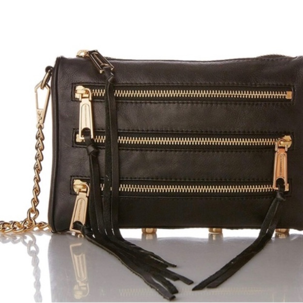 Rebecca Minkoff 3-Zipper Rocker Mini Crossbody